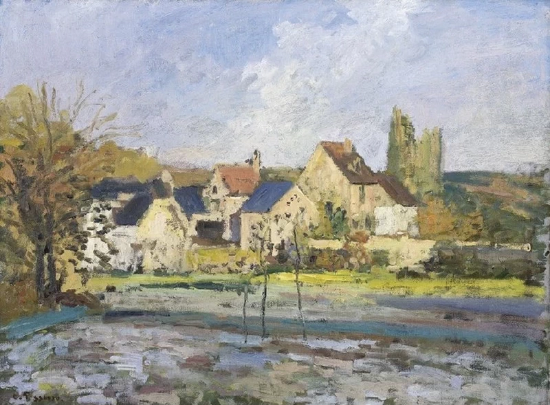 L'Ermitage di Pontoise, 1875 - 76 circa, Museo Folkwang